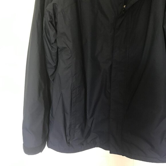 Columbia navy Interchange jacket with zip in/out gray fleece lining jacket, L - Picture 2 of 9